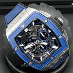 2022 HUBLOT SPIRIT OF BIG BANG TITANIUM BLUE CERAMIC 42MM 642.NX.7170. - WatchCraze.com.au