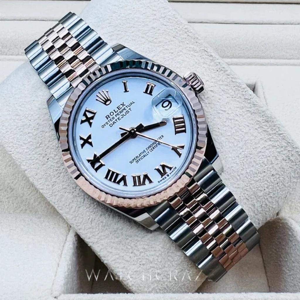 2022 ROLEX DATEJUST 31MM EVEROSE & OYSTERSTEEL 278271