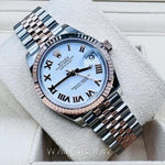 2022 ROLEX DATEJUST 31MM EVEROSE & OYSTERSTEEL 278271 - WatchCraze.com.au