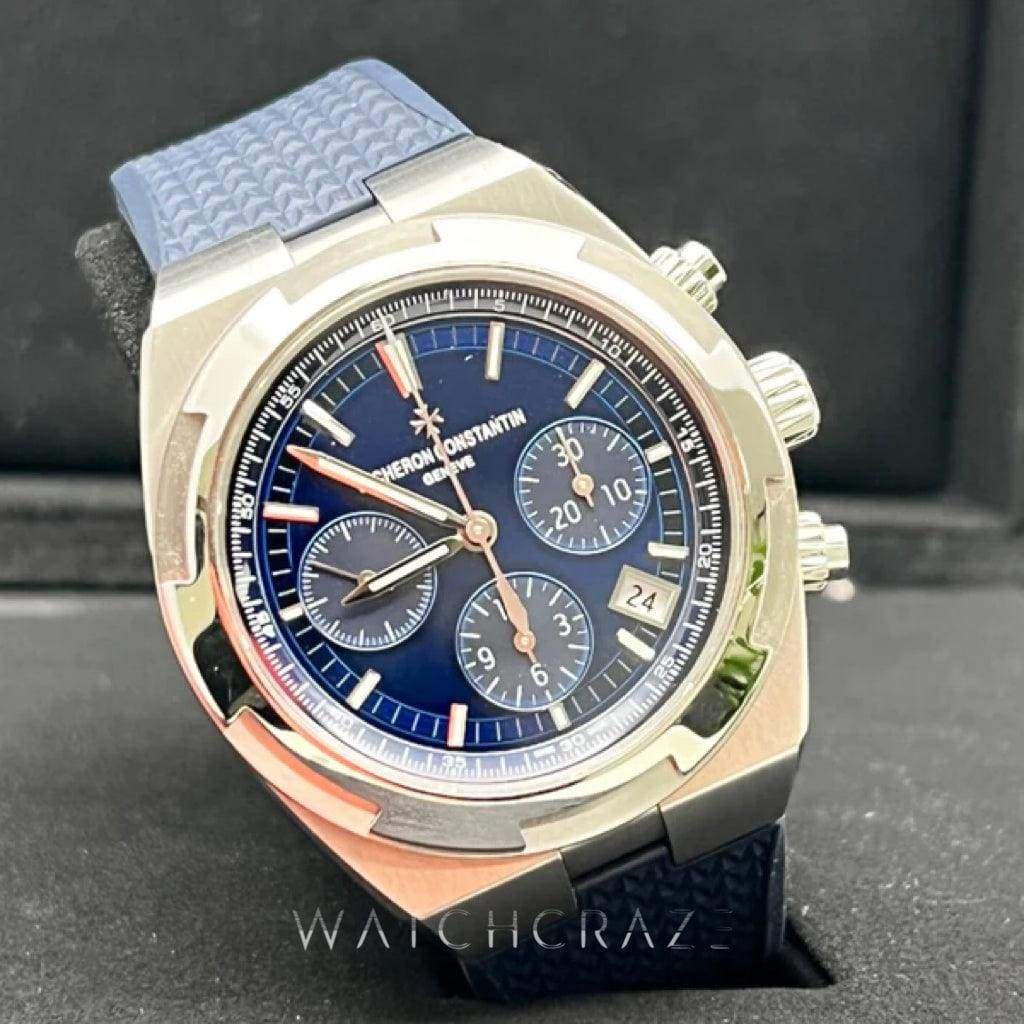 2019 VACHERON CONSTANTIN OVERSEAS 42.5MM CHRONOGRAPH BLUE 5500V