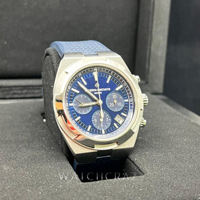 2019 VACHERON CONSTANTIN OVERSEAS 42.5MM CHRONOGRAPH BLUE 5500V - WatchCraze.com.au