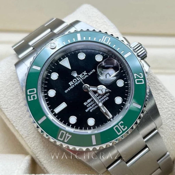 2021 ROLEX SUBMARINER ‘STARBUCKS’ 41MM 126610LV - WatchCraze.com.au