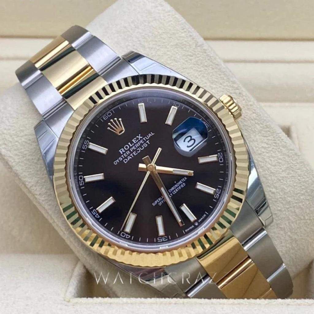 2022 ROLEX DATEJUST 41MM TWO TONED 126333