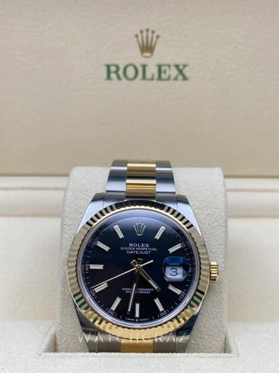 2022 ROLEX DATEJUST 41MM TWO TONED 126333 - WatchCraze.com.au