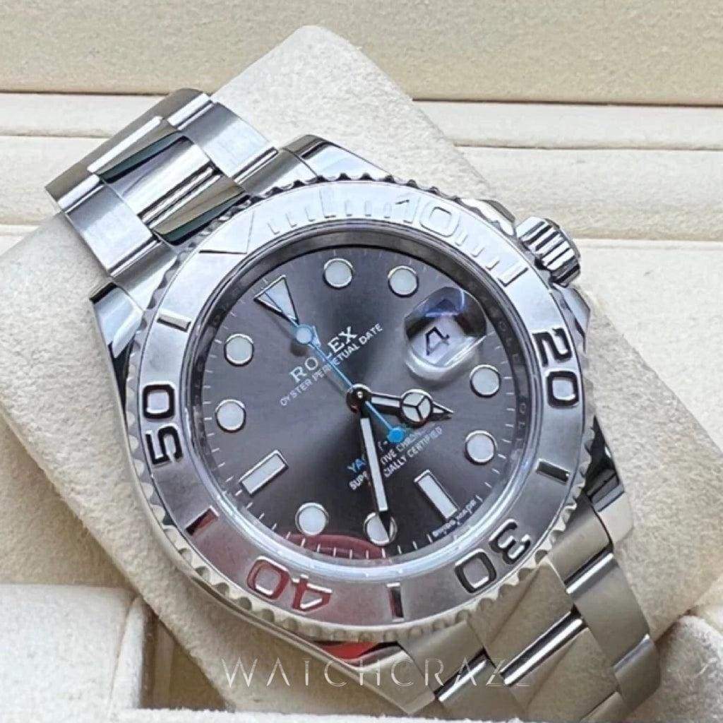 2016 ROLEX YACHTMASTER SLATE DIAL 40MM 116622
