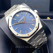 AUDEMARS PIGUET ROYAL OAK 41MM BLUE DIAL 15500st 2019 - WatchCraze.com.au