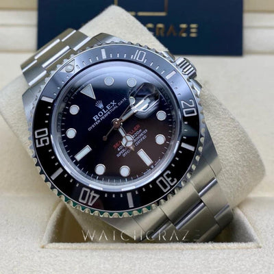 ROLEX SEADWELLER 43 BLACK DIAL 2019 126660 - WatchCraze.com.au