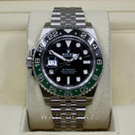 2022 ROLEX GMT MASTER II SPRITE 40MM GREEN & BLACK JUBLIEE 126720VTNR - WatchCraze.com.au