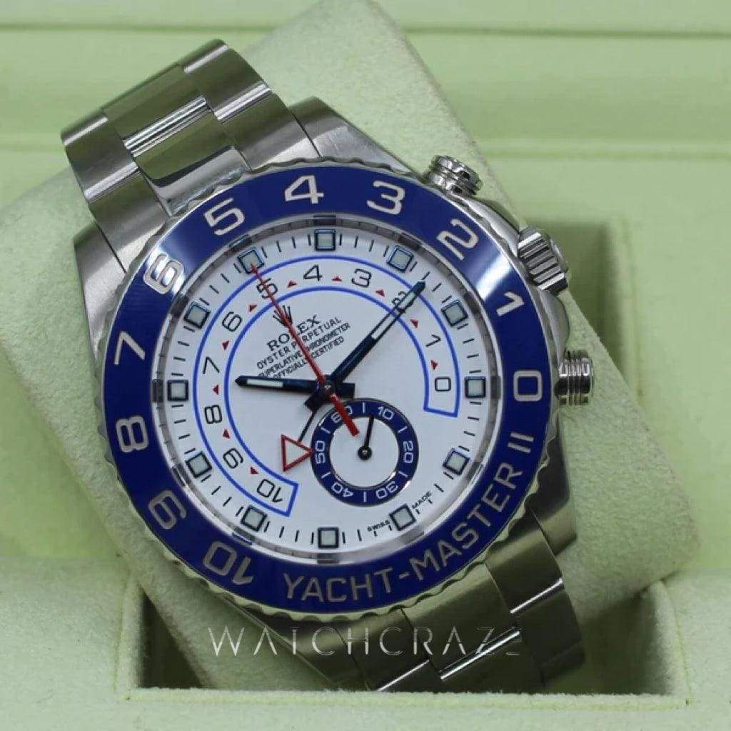2014 ROLEX YACHTMASTER II 44MM 116680 - SERVICED JULY 2022