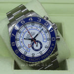 2014 ROLEX YACHTMASTER II 44MM 116680 - SERVICED JULY 2022 - WatchCraze.com.au
