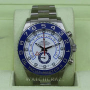 2014 ROLEX YACHTMASTER II 44MM 116680 - SERVICED JULY 2022 - WatchCraze.com.au