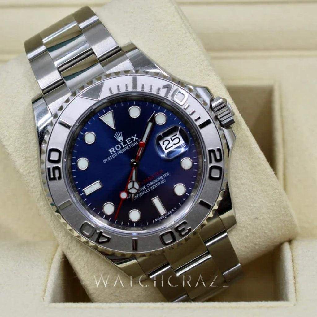 2019 ROLEX YACHTMASTER 40MM BLUE DIAL 116622