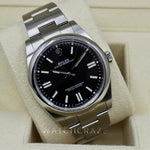2022 ROLEX OYSTER PERPETUAL 41MM BLACK DIAL PARTIAL STICKERS 124300 - WatchCraze.com.au