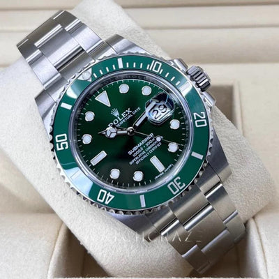 BRAND NEW UNSIZED 2020 ROLEX SUBMARINER HULK 116610LV 40MM DISCONTINUED - WatchCraze.com.au