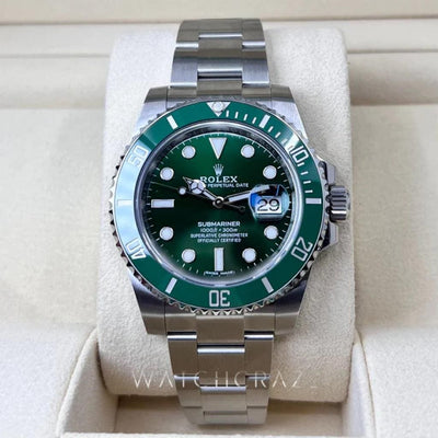 BRAND NEW UNSIZED 2020 ROLEX SUBMARINER HULK 116610LV 40MM DISCONTINUED - WatchCraze.com.au