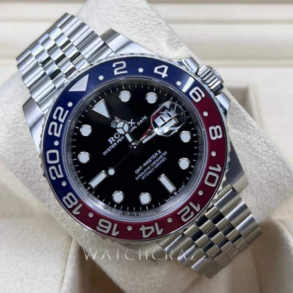 2020 ROLEX GMT MASTER II ‘PEPSI’ JUBILEE 126710BLRO 40MM