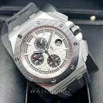 2016 AUDEMARS PIGUET OFFSHORE CHRONOGRAPH STAINLESS STEEL CERAMIC 44MM PANDA 26400SO.OO.A002CA.01 - WatchCraze.com.au