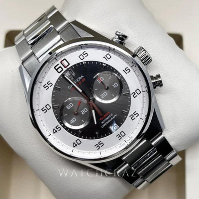 2013 TAG HEUER CARRERA CALIBER 36 CHRONOGRAPH STAINLESS STEEL 43MM CAR2B11 FULL SET - WatchCraze.com.au