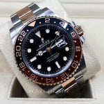 2019 ROLEX GMT MASTER II ROOTBEER 126711CHNR 40MM EVEROSE & OYSTERSTEEL - WatchCraze.com.au