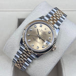 2023 ROLEX DATEJUST CHAMPAGNE DIAL DIAMOND MARKERS 31MM 278283 - WatchCraze.com.au