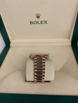 ROLEX DAYDATE ROSE GOLD OLIVE DIAL - WatchCraze.com.au