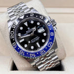 2021 ROLEX GMT MASTER II BATGIRL BLUE & BLACK BEZEL 126710BLNR 40MM - WatchCraze.com.au
