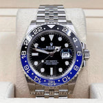 2021 ROLEX GMT MASTER II BATGIRL BLUE & BLACK BEZEL 126710BLNR 40MM - WatchCraze.com.au
