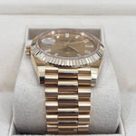 2022 ROLEX DAYDATE 40MM BAGUETTE DIAMOND MARKERS 228238 - WatchCraze.com.au