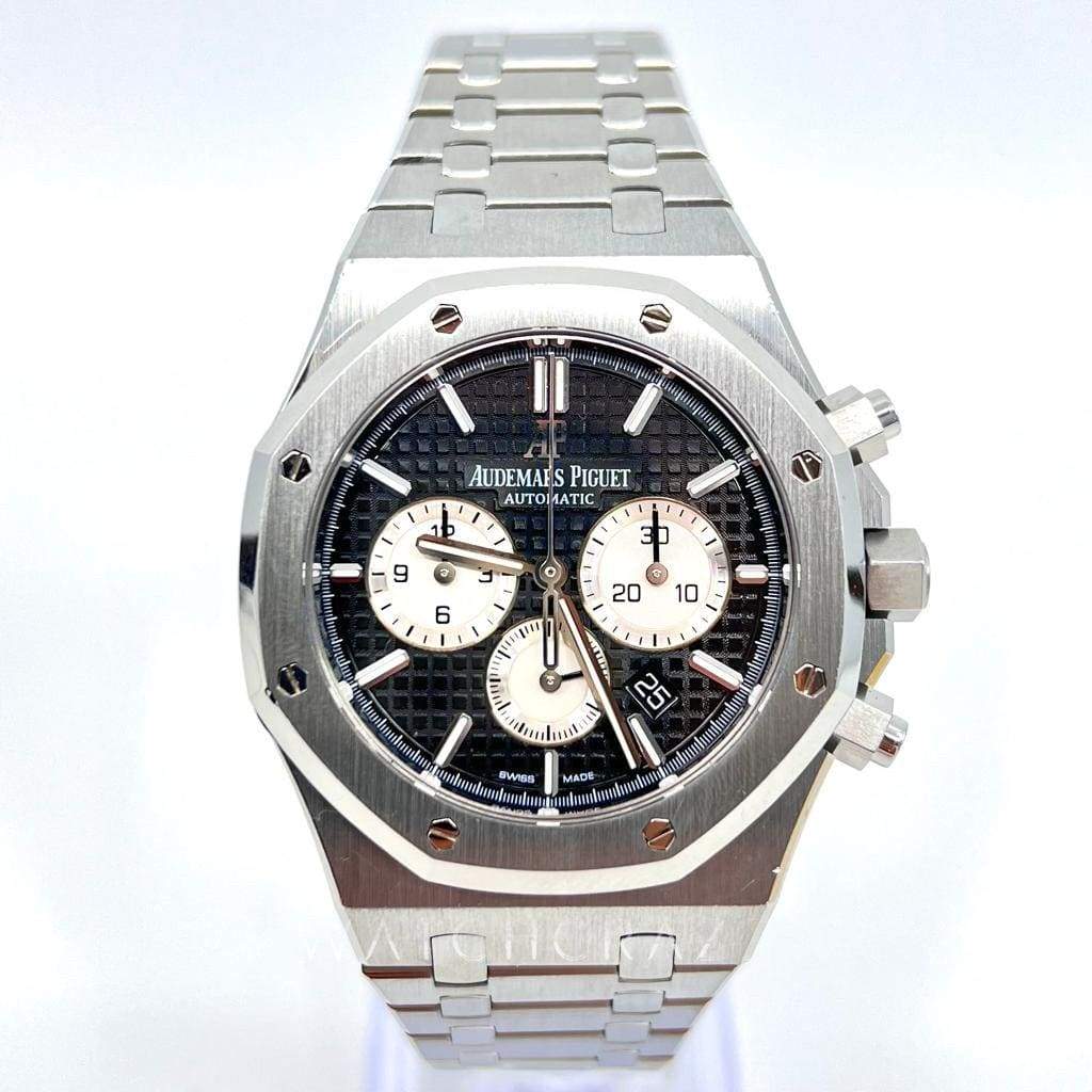 2019 AUDEMARS PIGUET ROYAL OAK 41MM BLACK DIAL CHRONOGRAPH 26331ST