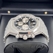 2019 AUDEMARS PIGUET ROYAL OAK 41MM BLACK DIAL CHRONOGRAPH 26331ST - WatchCraze.com.au