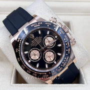 2020 ROLEX DAYTONA EVEROSE OYSTERFLEX 116515LN 40MM - WatchCraze.com.au