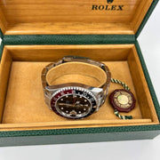 2007 ROLEX GMT MASTER COKE 40MM 16710 FULL SET - WatchCraze.com.au
