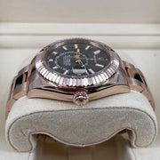 2022 ROLEX SKYDWELLER EVEROSE SLATE DIAL 42MM 326935 - WatchCraze.com.au