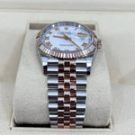 2022 ROLEX DATEJUST 36MM FLUTED/JUBILEE EVEROSE TWO TONED 126231 - WatchCraze.com.au