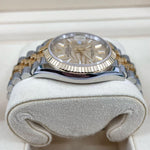 2021 ROLEX DATEJUST 36MM PALM MOTIF DIAL 126233 STICKERED CLASP - WatchCraze.com.au