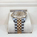 2021 ROLEX DATEJUST 36MM PALM MOTIF DIAL 126233 STICKERED CLASP - WatchCraze.com.au