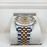 2021 ROLEX DATEJUST 36MM PALM MOTIF DIAL 126233 STICKERED CLASP - WatchCraze.com.au