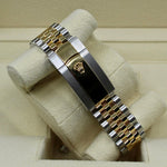 2022 ROLEX DATEJUST 41MM BLACK DIAL YELLOW GOLD & OYSTERSTEEL 126333 - WatchCraze.com.au