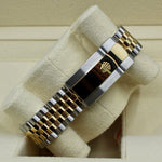 2022 ROLEX DATEJUST 41MM BLACK DIAL YELLOW GOLD & OYSTERSTEEL 126333 - WatchCraze.com.au