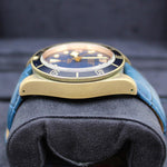 2020 TUDOR BLACK BAY BRONZE BUCHERER BLUE 43MM 79250BB - WatchCraze.com.au
