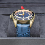 2020 TUDOR BLACK BAY BRONZE BUCHERER BLUE 43MM 79250BB - WatchCraze.com.au