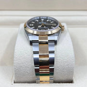 2022 ROLEX EXPLORER 36MM TWO TONED YELLOW GOLD & OYSTERSTEEL 124273 - WatchCraze.com.au