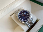 ROLEX DATEJUST 36MM BLUE - WatchCraze.com.au