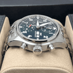 2022 IWC PILOT'S WATCH CHRONOGRAPH 41MM GREEN IW388104 - WatchCraze.com.au