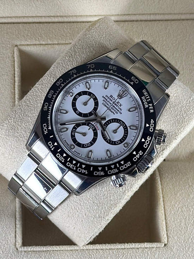2016 ROLEX DAYTONA WHITE DIAL 'PANDA' 40MM 116500LN DISCONTINUED (SERVICED 2021) - WatchCraze.com.au