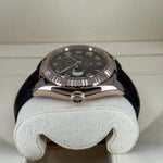 2014 ROLEX SKYDWELLER ROSE GOLD BROWN DIAL 42MM 326135 - WatchCraze.com.au