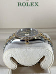2023 ROLEX DATEJUST DIAMOND BEZEL GREEN DIAL 36MM 126283RBR - WatchCraze.com.au