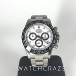 2016 ROLEX DAYTONA WHITE DIAL 'PANDA' 40MM 116500LN DISCONTINUED (SERVICED 2021) - WatchCraze.com.au